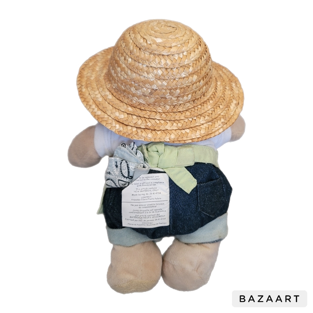Starbucks Bearista Bear Plush 2006 The Spring Gardener Stuffed Animal Vintage - Picture 4 of 5